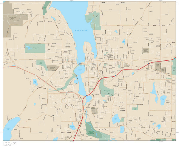 map olympia