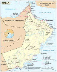 Oman Overview Map