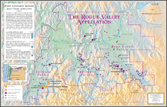 Oregon Rogue Valley wineries Map