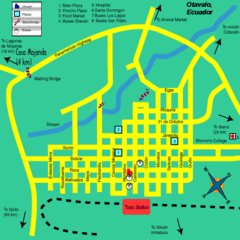 Otavalo City Map