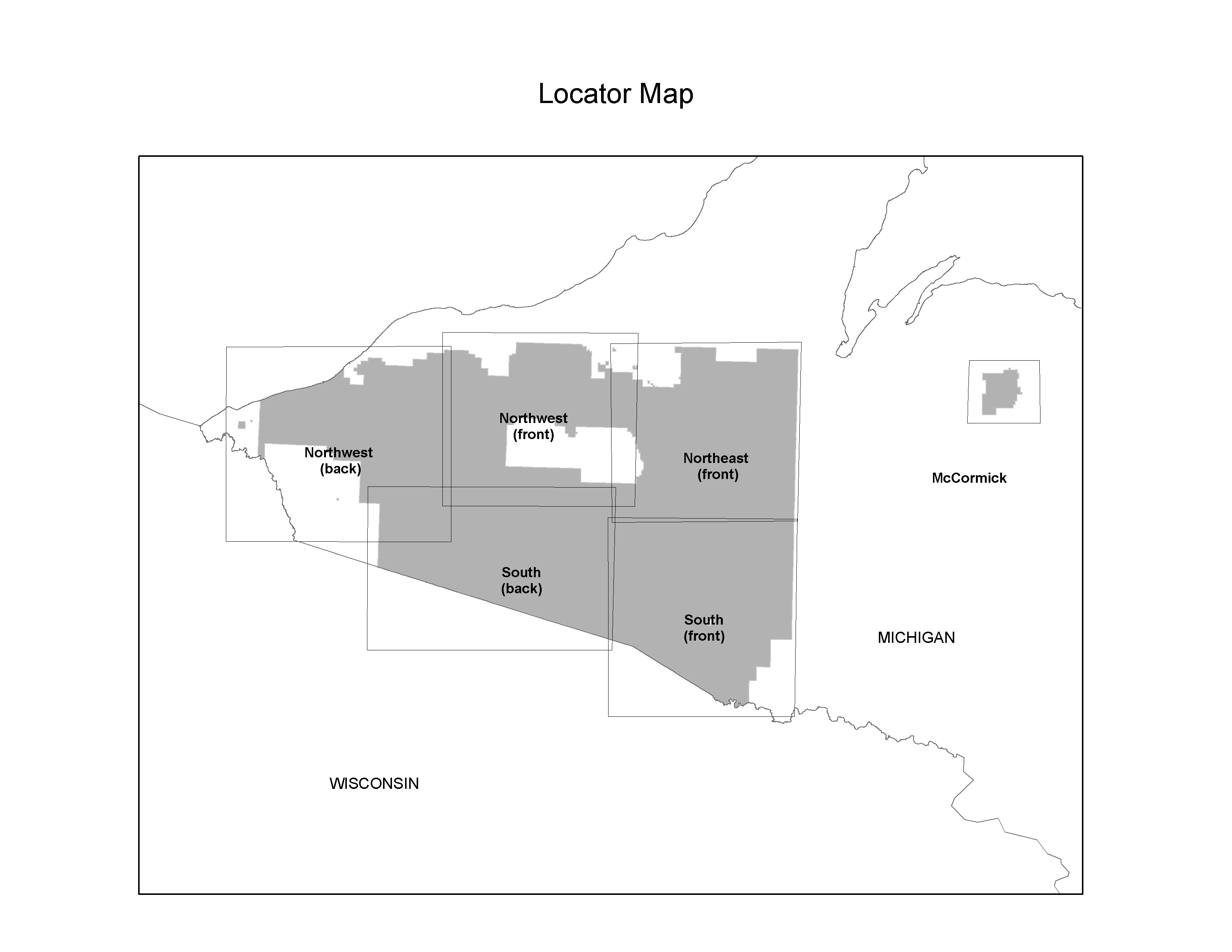 Ottawa National Forest Map - Sidnaw MI • mappery