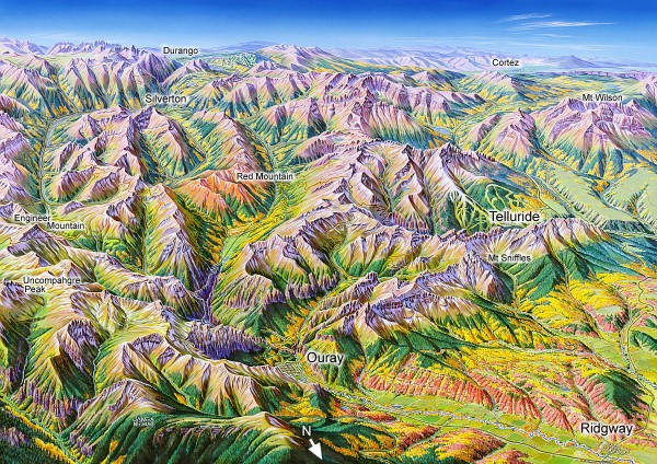 View LocationView Map. click for. Fullsize Ouray, Colorado area map
