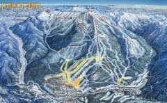 Panorama Ski Trail Map