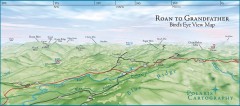 Panoramic View of Roan to Grandfather Map