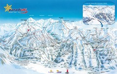Paradiski Paradi Ski Trail Map