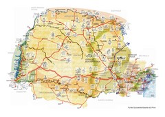 Parana Tourist Map