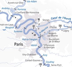 Paris Guide Map