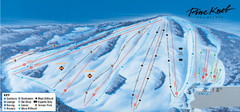 Pine Knob Ski Resort Ski Trail Map