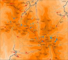 Pirin Mountains Chalet Map