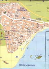 Playa Del Ingles Tourist Map