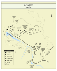 Poinsett State Park Map