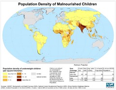 Population Density of Underweight Children World...