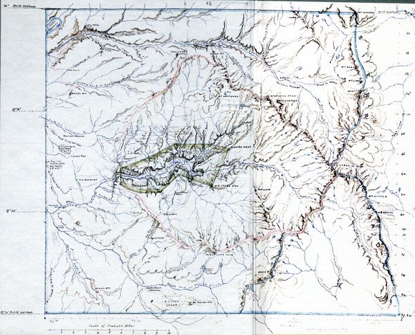 Fullsize Proposed Yosemite National Park Map 1890