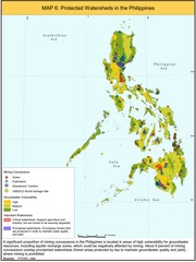 Protected Watersheds in the Philippines Map