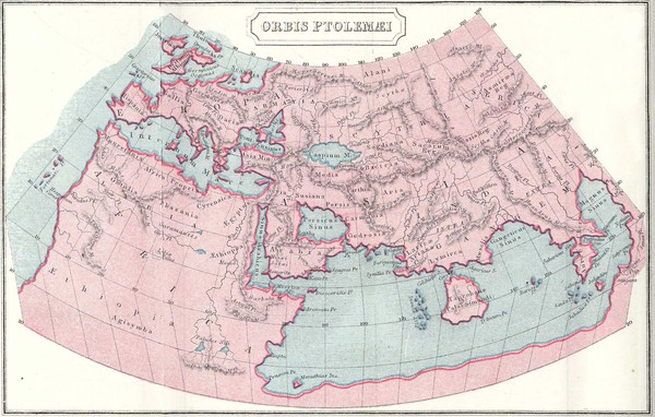 world map 1800