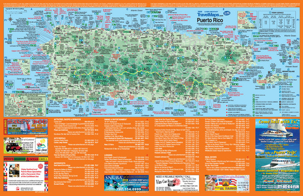 View LocationView Map. click for. Fullsize Puerto Rico Tourist Map