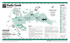 Purtis Creek, Texas State Park Facility and Trail...