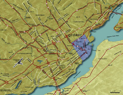 Quebec City Tourist Map