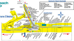 Quitewater Beach Boardwalk Map