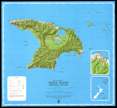 Raoul Island Map