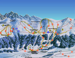 Ratschings / Racines Ski Trail Map