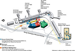 Reagan National Airport DCA Map