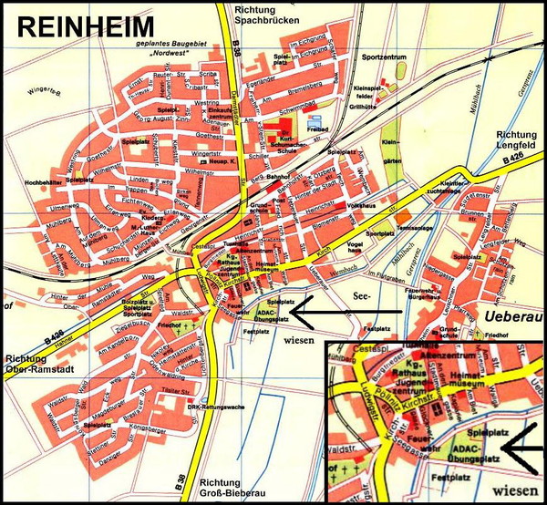 Reinheim Map