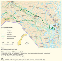 Reisa National Park Map