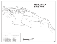 Rib Mountain State Park Map
