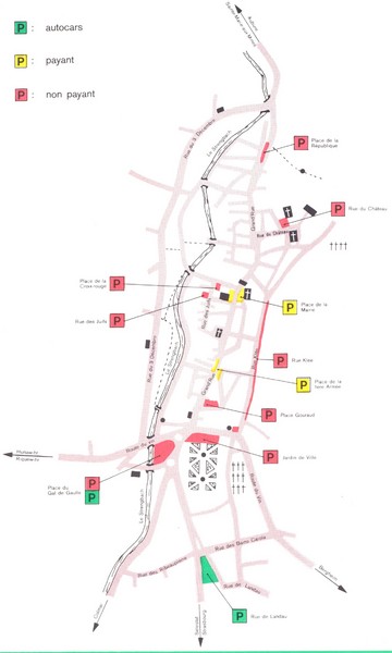 Ribeauville Map