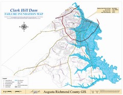 Richmond County Failure Inundation Map