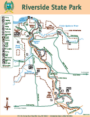 Riverside State Park Map