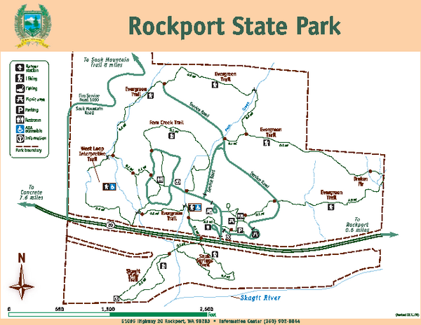 Rockport State Park Map