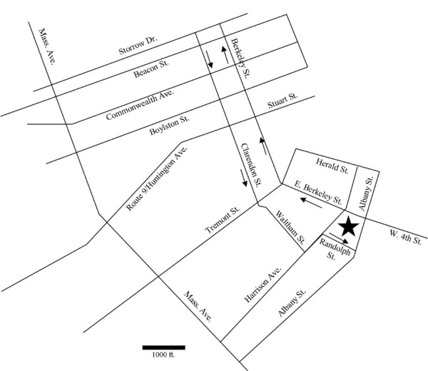 Rotch Field Location Map