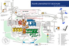Ruhr-Universitat Campus Map