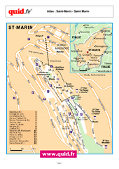 Saint Marin City Map