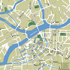 Saint Petersburg City Map