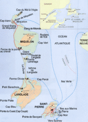 Saint Pierre and Miquelon Map