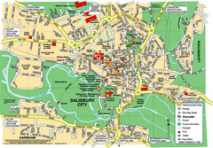 Salisbury City Map