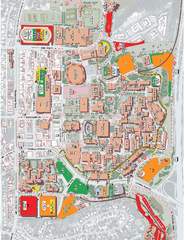 San Diego State University Map