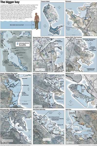 San Francisco Sea Level Rise Map