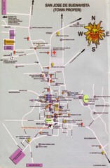 San Jose Tourist Map