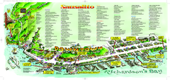 Sausalito Tourist Map