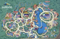 Seaworld Map Orlando
