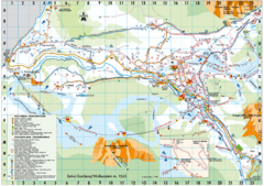 Selva Gardena Tourist Map