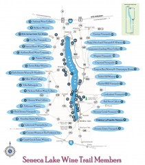 Seneca Lake Wine Trail Map