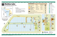 Sheldon Lake, Texas State Park Map