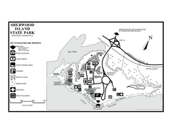 Sherwood Island State Park map