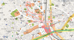 Shibuya Tourist Map