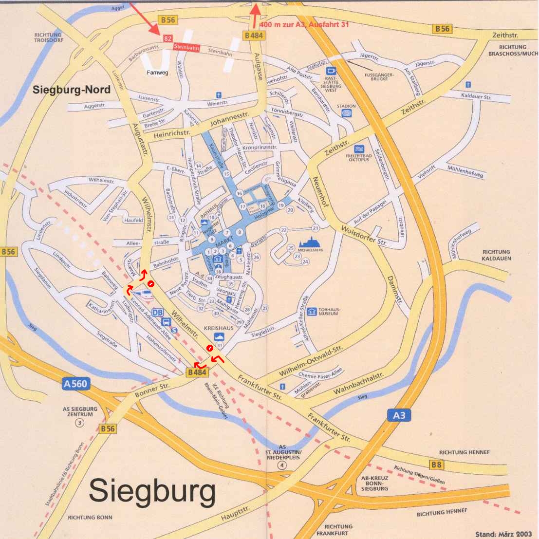 Siegburg Map - Siegburg Germany • mappery